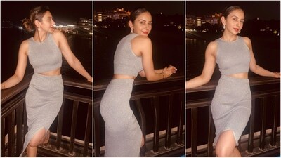 Rakul Preet Singh is making the most of her Dubai holiday, effortlessly setting fashion goals with her chic and casual outfits. (Instagram/@rakulpreet) Rakul Preet Singh is making the most of her Dubai holiday, effortlessly setting fashion goals with her chic and casual outfits. (Instagram/@rakulpreet)