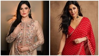 After she made her debut with Salman Khan's Veer, Zareen Khan was instantly compared to Katrina Kaif (right). After she made her debut with Salman Khan's Veer, Zareen Khan was instantly compared to Katrina Kaif (right).