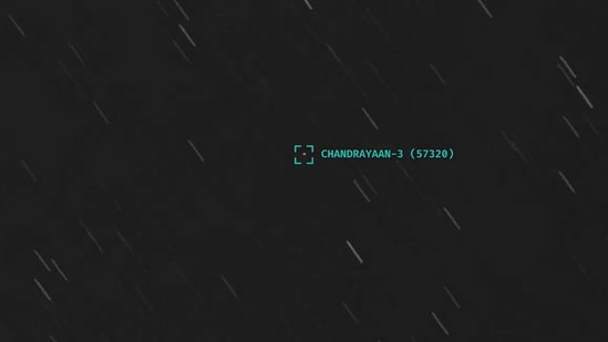 Chandrayaan-3 as observed by the Polish ROTUZ (Panoptes-4) telescope (Twitter/@sybilla_tech)