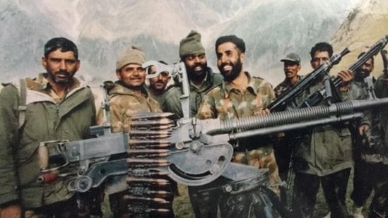 Captain Vikram Batra during the 1999 Kargil conflict.