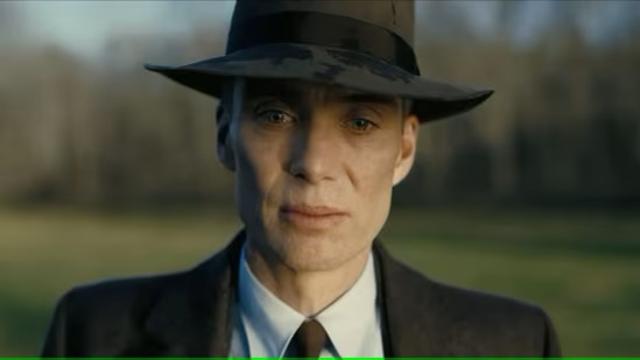 “Oppenheimer challenges the delusion of a man who thinks he is building a weapon that will bring peace to the world.” (Film still) “Oppenheimer challenges the delusion of a man who thinks he is building a weapon that will bring peace to the world.” (Film still)