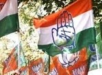 The Congress had issued suspension order against the three MLAs on July 31, 2022, following their arrest in a cash haul case. (File) The Congress had issued suspension order against the three MLAs on July 31, 2022, following their arrest in a cash haul case. (File)