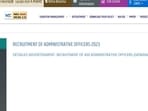 NIACL AO recruitment 2023: Apply for 450 posts from Aug 1 NIACL AO recruitment 2023: Apply for 450 posts from Aug 1
