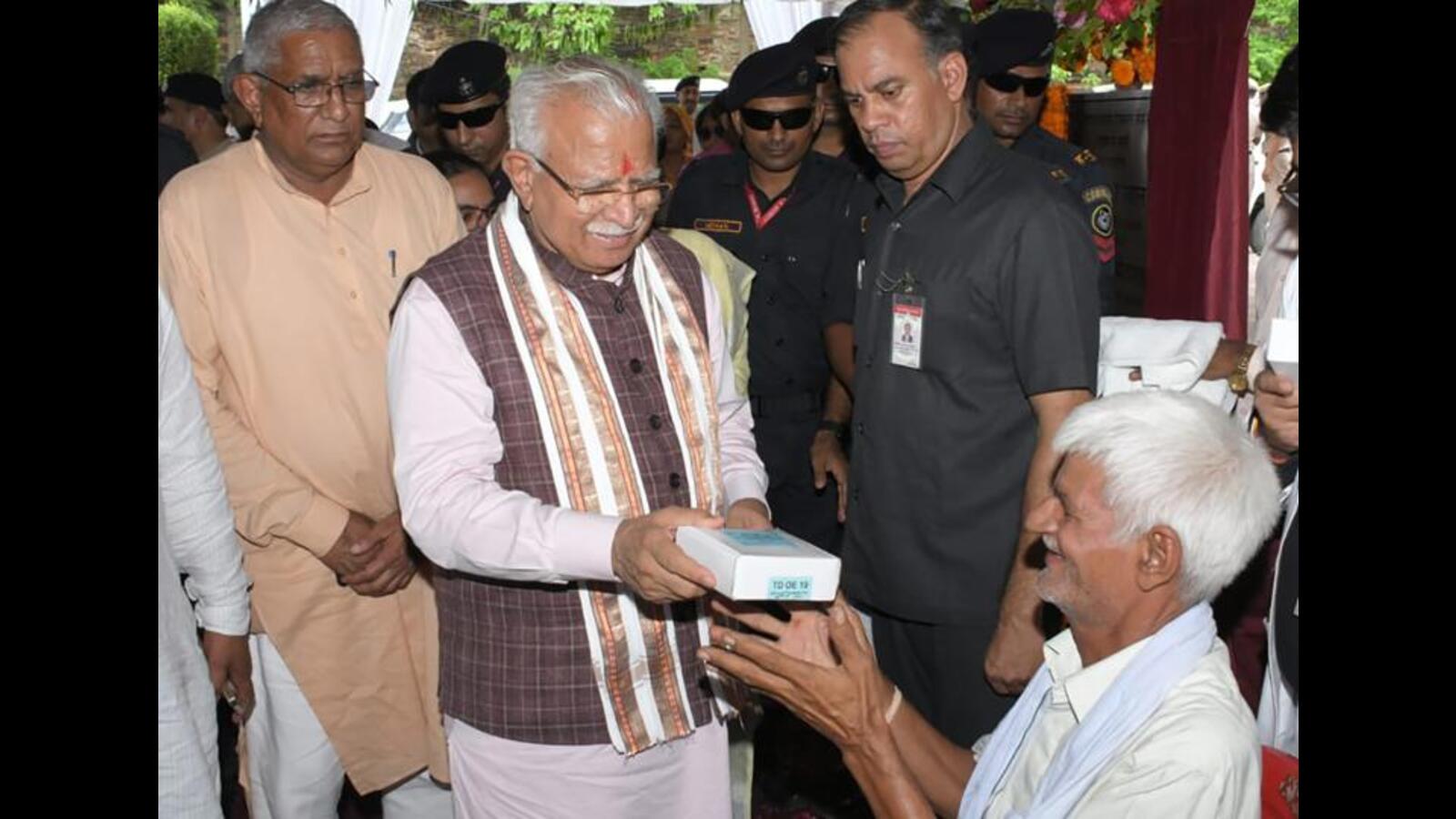 Haryana CM waives off penalty, interest on pending water bills - Vimarsana News