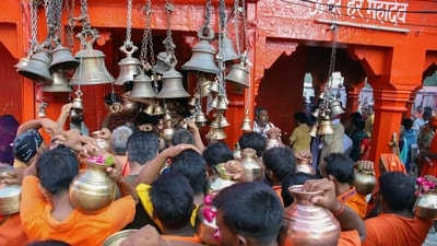The accusedtook advantage of the ongoing 'Shravan Mela' and executed their plan by dressing up like 'kanwariyas'. (Representational Image) (ANI) The accusedtook advantage of the ongoing 'Shravan Mela' and executed their plan by dressing up like 'kanwariyas'. (Representational Image) (ANI)