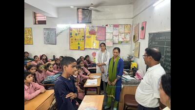 District administration officials said that similar surprise checks would be conducted in the future to ensure the proper functioning of schools (HT Photo) District administration officials said that similar surprise checks would be conducted in the future to ensure the proper functioning of schools (HT Photo)