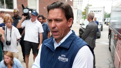 Republican presidential candidate Florida Gov. Ron DeSantis. (AP) Republican presidential candidate Florida Gov. Ron DeSantis. (AP)