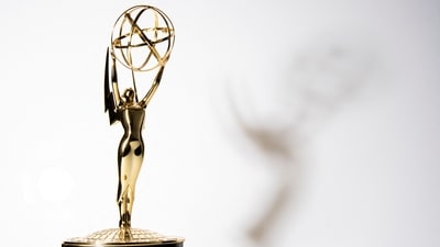 An Emmy Trophy is pictured in Los Angeles, California. (AFP) An Emmy Trophy is pictured in Los Angeles, California. (AFP)