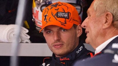 Red Bull's Max Verstappen ahead of practice (REUTERS)