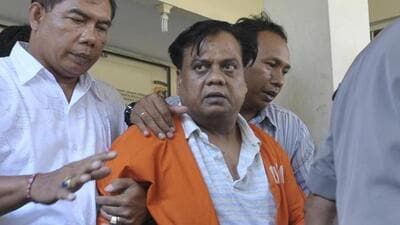 Mumbai-based gangster Chotta Rajan (File Photo) Mumbai-based gangster Chotta Rajan (File Photo)