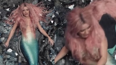 Shakira revealed on Wednesday, July 26, that she had a close encounter with a rat while filming the music video for her new song ‘Copa Vacía (shakira/Instagram) Shakira revealed on Wednesday, July 26, that she had a close encounter with a rat while filming the music video for her new song ‘Copa Vacía (shakira/Instagram)