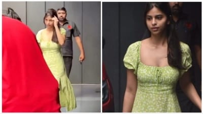 Suhana Khan fans have reacted to her recent paparazzi video. Suhana Khan fans have reacted to her recent paparazzi video.