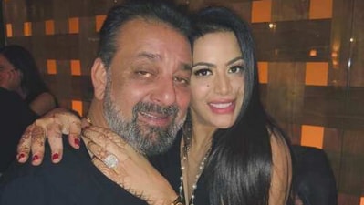 Trishala Dutt with her father, actor Sanjay Dutt.
