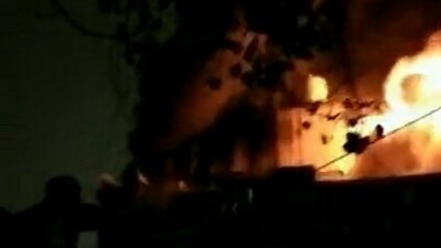 Fire breaks out in Mayapuri (ANI)