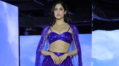 Janhvi Kapoor also got a shoutout from her sister Anshula Kapoor who called her a “stunner” on Instagram. Janhvi recently also attended the screening of Rocky Aur Rani Kii Prem Kahaani and wrote a long note to share her reaction. (PTI) Janhvi Kapoor also got a shoutout from her sister Anshula Kapoor who called her a “stunner” on Instagram. Janhvi recently also attended the screening of Rocky Aur Rani Kii Prem Kahaani and wrote a long note to share her reaction. (PTI)