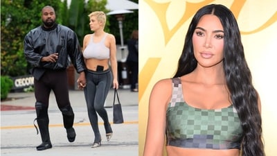 Fan theories suggest that Kim Kardashian had a secret meet up with ex Kanye West and his wife Bianca Censori. Fan theories suggest that Kim Kardashian had a secret meet up with ex Kanye West and his wife Bianca Censori.