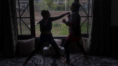 Three women players – Nyeman Wangsu, Onilu Tega and Mepung Lamgu – are from Arunachal Pradesh, which is claimed by China even as India strongly rejects this position. (AP file) Three women players – Nyeman Wangsu, Onilu Tega and Mepung Lamgu – are from Arunachal Pradesh, which is claimed by China even as India strongly rejects this position. (AP file)