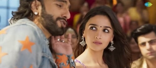 Ranveer Singh and Alia Bhatt in a still from the film. Ranveer Singh and Alia Bhatt in a still from the film.
