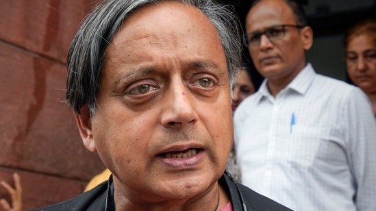 'Enough is enough': Shashi Tharoor's reaction to China staple visa row. (PTI)