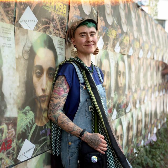 Co editor Koyote Millar (Linda Bournane Engelberth)