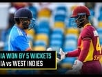 India vs West Indies Match Highlights | India Wins the 1st ODI India vs West Indies Match Highlights | India Wins the 1st ODI