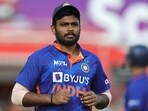 Sanju Samson in action for India. Sanju Samson in action for India.
