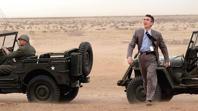 Cillian Murphy in a still from Oppenheimer. Cillian Murphy in a still from Oppenheimer.