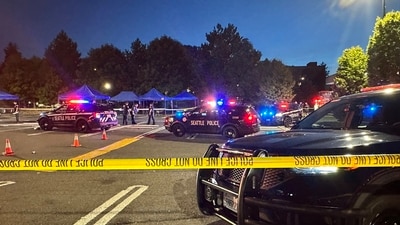 Out of the five people, four men and one woman, shot, two were in critical condition and three were stable. (Twitter) Out of the five people, four men and one woman, shot, two were in critical condition and three were stable. (Twitter)