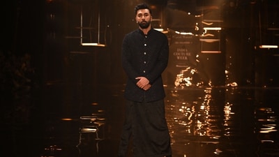 "I'm a Punjabi and there are small hints, messages and conversations that I was having with my family. For me, wedding wear has a lot of Punjabi (feel) to it. It is very regal, royal and stoic but that's not a singular wedding or celebration that I've been to. So I'm creating pieces for people who expect so much more from their garment, like me," Kunal told news agency PTI. (AFP) "I'm a Punjabi and there are small hints, messages and conversations that I was having with my family. For me, wedding wear has a lot of Punjabi (feel) to it. It is very regal, royal and stoic but that's not a singular wedding or celebration that I've been to. So I'm creating pieces for people who expect so much more from their garment, like me," Kunal told news agency PTI. (AFP)