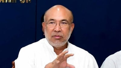 Manipur chief minister N Biren Singh (HT_PRINT)