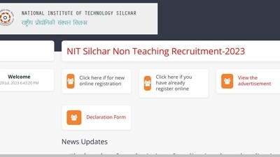 NIT Silchar Recruitment 2023: Apply for 109 Non-Teaching posts NIT Silchar Recruitment 2023: Apply for 109 Non-Teaching posts