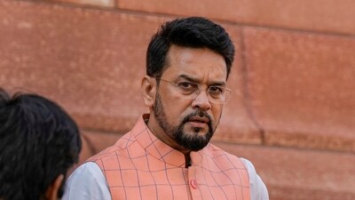 Union Minister Anurag Thakur (PTI) Union Minister Anurag Thakur (PTI)