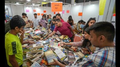 The 27th Delhi Book Fair is being held at Pragati Maidan till August 4. (Photo: Kamal Singh/PTI) The 27th Delhi Book Fair is being held at Pragati Maidan till August 4. (Photo: Kamal Singh/PTI)