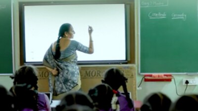The ministry of education has asked to keep all schools for live streaming of National Education Policy (Twitter Photo) The ministry of education has asked to keep all schools for live streaming of National Education Policy (Twitter Photo)