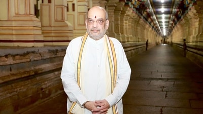 Amit Shah in Tamil Nadu's Rameshwaram on Saturday (HT) Amit Shah in Tamil Nadu's Rameshwaram on Saturday (HT)