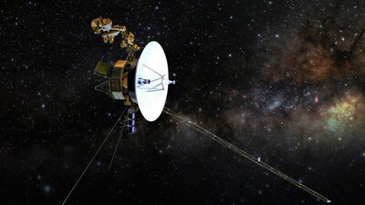 The Voyager 2 is the only spacecraft to have ever visited Uranus and Neptune. (JPL) The Voyager 2 is the only spacecraft to have ever visited Uranus and Neptune. (JPL)
