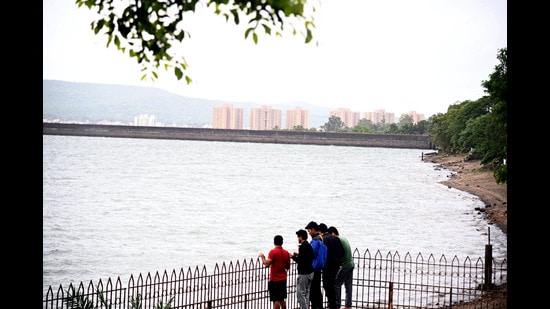 According to the guardian minister, the irrigation department will release water to fill up small lakes in the district. (HT PHOTO)