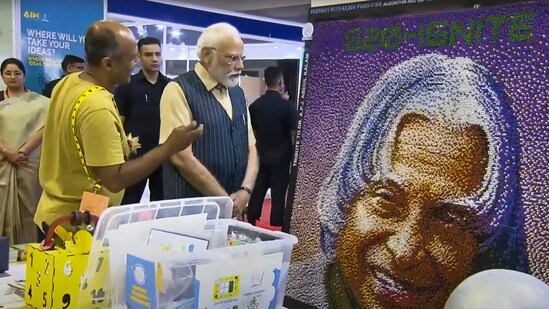 The PM will also release education and skill curriculum books translated into 12 Indian languages.&nbsp;(PTI)