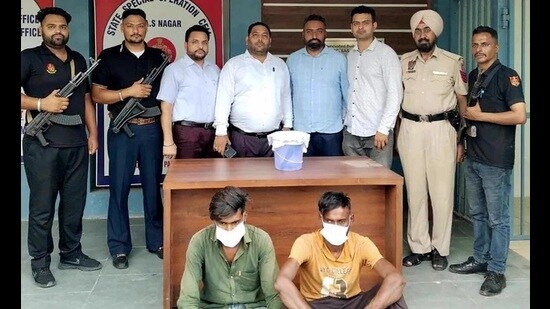 The accused in custody of state special operating cell (SSOC), SAS Nagar.