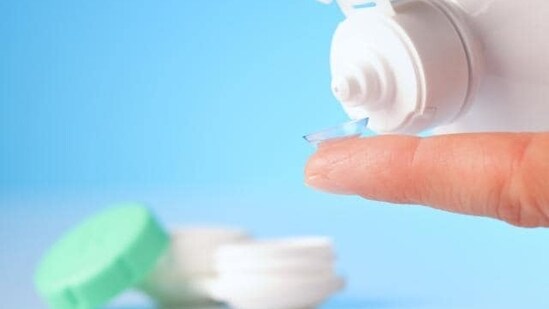 Maintain clean contact lenses: If you wear contact lenses, make sure you follow proper hygiene. Clean and disinfect your lenses regularly and avoid wearing them if you have irritated or red eyes.&nbsp;(Shutterstock)