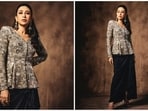 Karisma Kapoor recently made a stylish appearance on the talent show India's Best Dancer wearing a contemporary jacket teamed with a skirt.&nbsp;