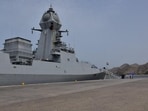 INS Visakhapatnam is the lead ship of the P15B class of guided missile stealth destroyers and was commissioned on November 21, 2021. INS Visakhapatnam is the lead ship of the P15B class of guided missile stealth destroyers and was commissioned on November 21, 2021.
