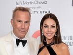 Kevin Costner and his estranged wife Christine Baumgartner Kevin Costner and his estranged wife Christine Baumgartner