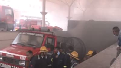 Around 20-25 fire tenders were rushed to the site (Twitter Photo)