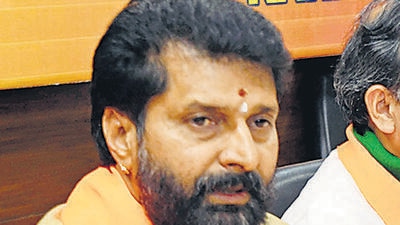 BJP leader CT Ravi denies of having any aspirations for the post of president in party’s Karnataka unit. (ANI)