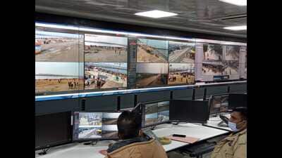 CCTV control room (Pic for representation only)
