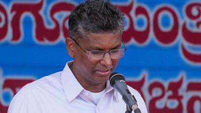 Congress leader Satish Jarkiholi says he would contest for the chief minister’s post in the next term of the government. (PTI) Congress leader Satish Jarkiholi says he would contest for the chief minister’s post in the next term of the government. (PTI)