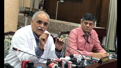 Dr Vivek Lal completed one year as director of PGIMER, Chandigarh, on May 6 this year. (HT Photo) Dr Vivek Lal completed one year as director of PGIMER, Chandigarh, on May 6 this year. (HT Photo)