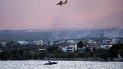 The local fire service said the pilot chose the location to "avoid the beach, where there were already a lot of holidaymakers". (Representative) (REUTERS)