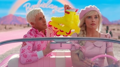 Margot Robbie and Ryan Gosling starrer Hollywood movie “Barbie” is doing terrifically well at the box office in the United States and across the world. (AP) Margot Robbie and Ryan Gosling starrer Hollywood movie “Barbie” is doing terrifically well at the box office in the United States and across the world. (AP)